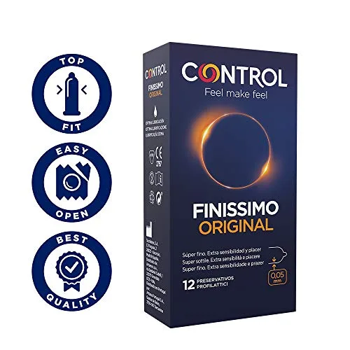 CONTROL ▫️ Conjunto de Preservativos «Sensibilidad Finissimo Senso», «Original» e «Ultrafeel» - 3 caixas de preservativos - 30 unidades 3