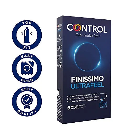 CONTROL ▫️ Conjunto de Preservativos «Sensibilidad Finissimo Senso», «Original» e «Ultrafeel» - 3 caixas de preservativos - 30 unidades 4