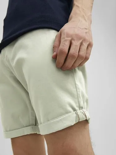 JACK & JONES ▫️ Jjibowie Jjshorts Solid Sa Sn Bermudas para homem 7
