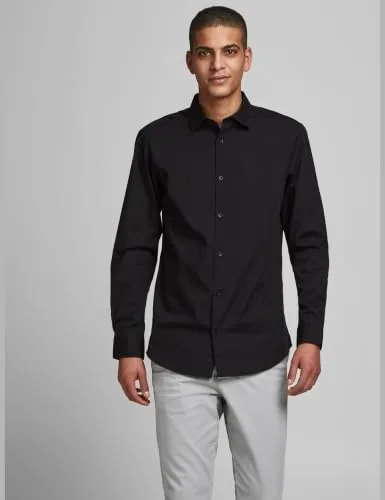 JACK & JONES ▫️ Jjjoe LS - T-shirt de manga curta (2 unidades) Camisa de homem (conjunto de 2) 2