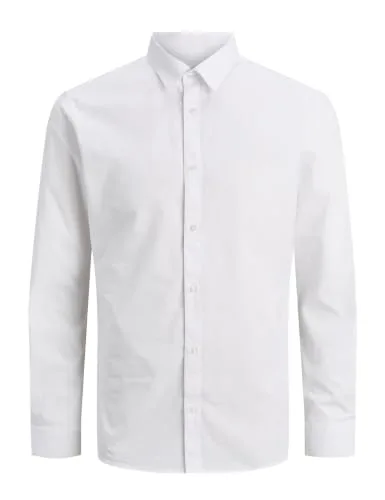 JACK & JONES ▫️ Jjjoe LS - T-shirt de manga curta (2 unidades) Camisa de homem (conjunto de 2) 4