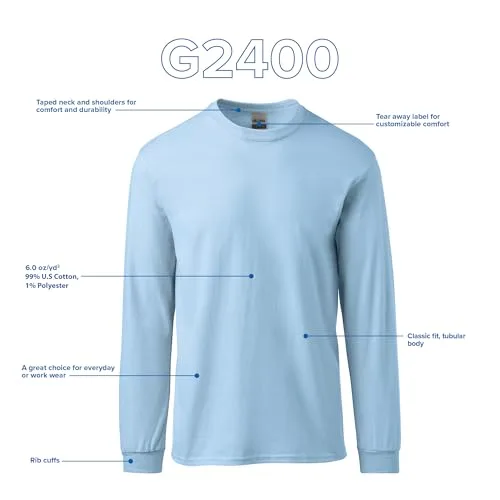 Gildan ▫️ Camiseta (Conjunto de 3) para homem 5