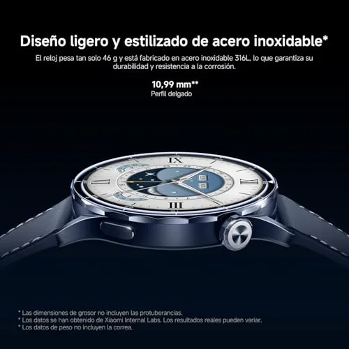 XIAOMI ▫️ Watch S5 46 mm, smartwatch para homem e mulher, GPS, 21 dias, Preto 3