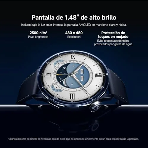 XIAOMI ▫️ Watch S5 46 mm, smartwatch para homem e mulher, GPS, 21 dias, Preto 6