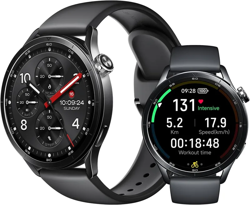 XIAOMI ▫️ Watch S5 46 mm, smartwatch para homem e mulher, GPS, 21 dias, Preto