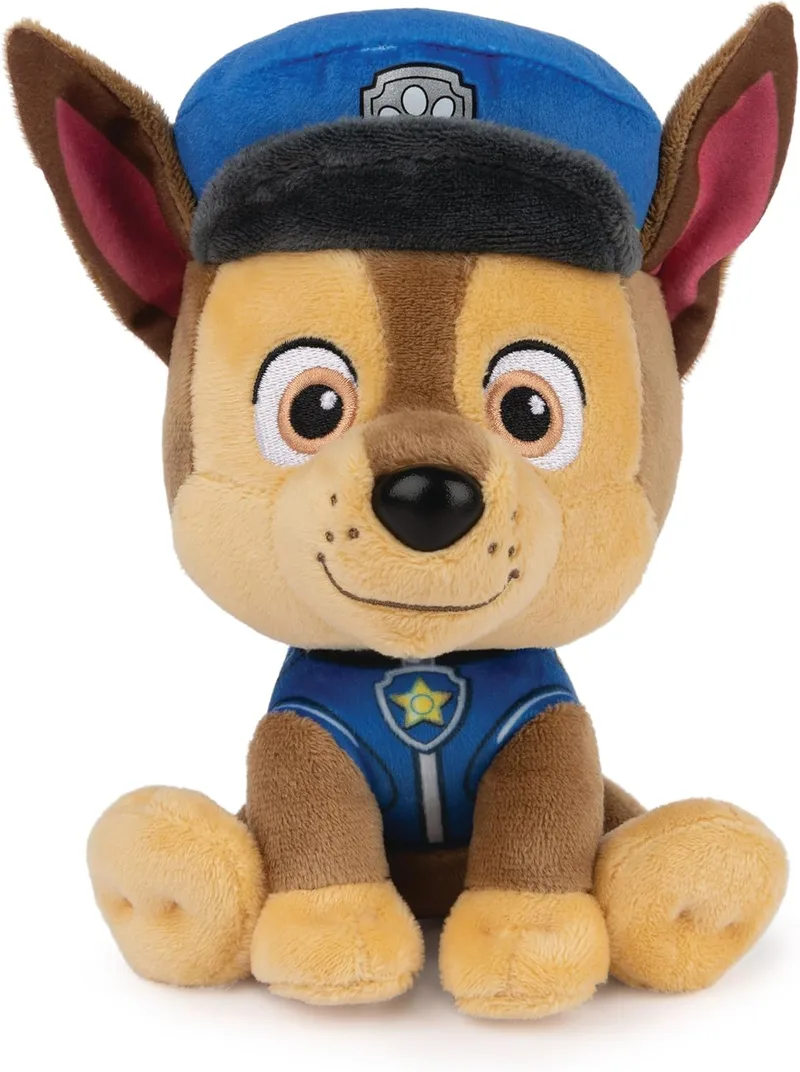 GUND ▫️ Paw Patrol Canine - Peluche Perseguição 15 CM Peluche Patrulha Canina Perseguição - 6058437 - Brinquedos para bebés 1 ano + Brinquedos para crianças 1 ano +