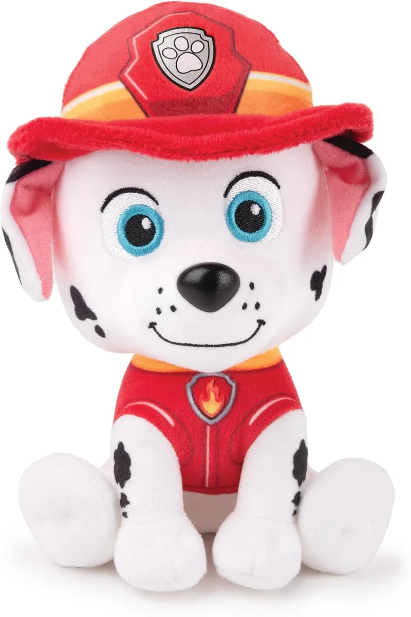 GUND ▫️ Paw Patrol - Peluche Marshall 15 CM - Peluche Paw Patrol - 6058438 - Brinquedos para bebés 1 ano + - Brinquedos para bebés 1 ano + - Brinquedos para crianças 1 ano +