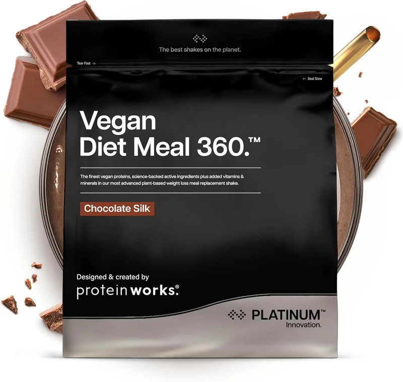 THE PROTEIN WORKS ▫️ Substituto alimentar dietético vegan Extreme | Batido de baixas calorias para perder peso | Vitaminas e minerais essenciais | | Chocolate suave | 1 kg