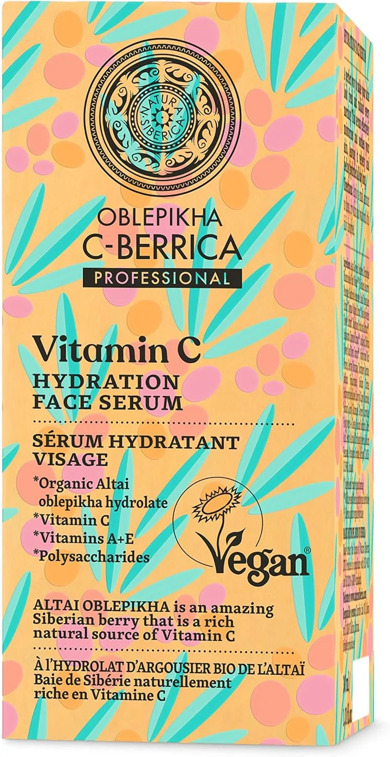 Natura Siberica ▫️ Oblepikha Vitamin C Antioxidant & Brightening Facial Serum - Sérum facial com vitamina C