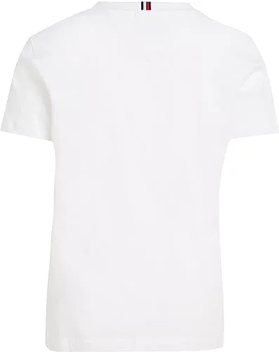 Tommy Hilfiger ▫️ U Essential tee S/S Ks0ks00397 T-shirts de manga curta unissexo para crianças 2