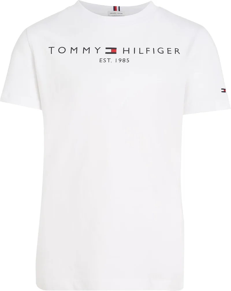 Tommy Hilfiger ▫️ U Essential tee S/S Ks0ks00397 T-shirts de manga curta unissexo para crianças
