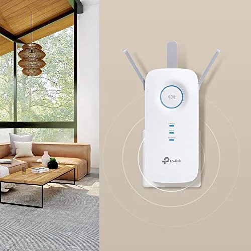 TP-Link ▫️ RE550 - Repetidor Wi-Fi 5 AC1900, banda dupla, 1 porta GE, EasyMesh 5