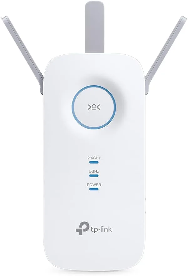 TP-Link ▫️ RE550 - Repetidor Wi-Fi 5 AC1900, banda dupla, 1 porta GE, EasyMesh