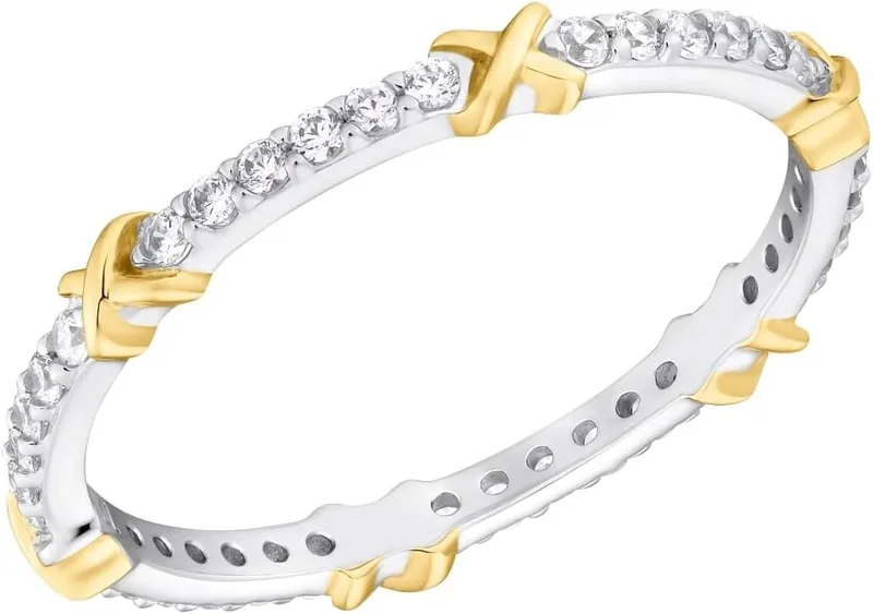 Amor ▫️ Anel Love 925 em prata de lei para senhora, com zircónias sintéticas, em caixa de oferta, 2035589