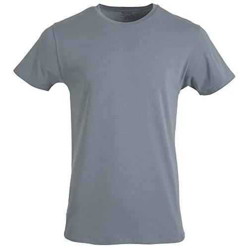 Gildan ▫️ Camisolas elásticas de algodão pacote com várias peças de roupa interior (pacote de 3) para homem 4