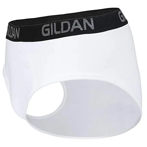 Gildan ▫️ Cuecas justas Cotton Stretch para homem (conjunto de 5) 5