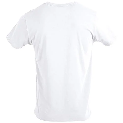 Gildan ▫️ Camisola de algodão elástico com decote em V para usar por baixo da roupa (conjunto de 3) para homem 5