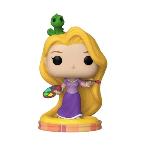 Funko ▫️ Pop! Disney: Ultimate Princess - Rapunzel - Princesas da Disney - Figura de vinil colecionável - Ideia para presente - Produtos oficiais - Brinquedos para crianças e adultos - Fãs de filmes - Figura para colecionadores 2