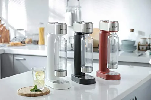 PHILIPS ▫️ Water ADD4902BK / 10 GoZero Máquina de água com gás, plástico, 1 litro, preta 2