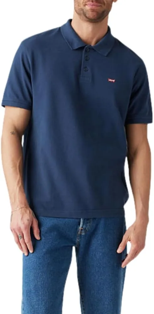 Levi's ▫️ Camisa pólo Housemark para homem, logótipo com peito