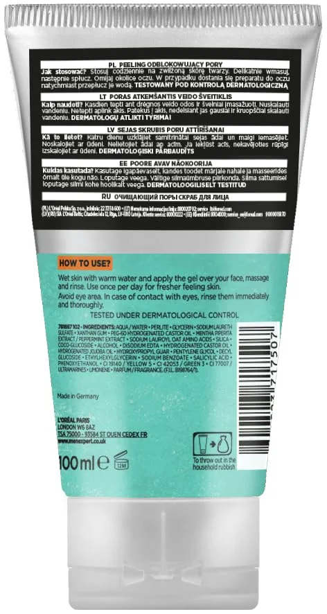 L'Oreal Paris ▫️ MEN EXPERT HYDRA ENERGETIC PEELING 100 ml 2