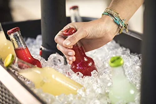 Keter ▫️ Bevy Bar - Mesa-frigorífico para exterior e jardim, capacidade de 60 L, cor grafite 7