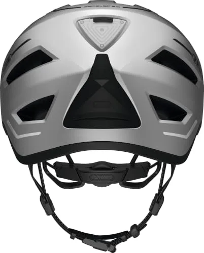 ABUS ▫️ Capacete urbano Pedelec 2.0 - Capacete de bicicleta com luz traseira e proteção contra a chuva - Para o trânsito urbano - Para homem e mulher 3