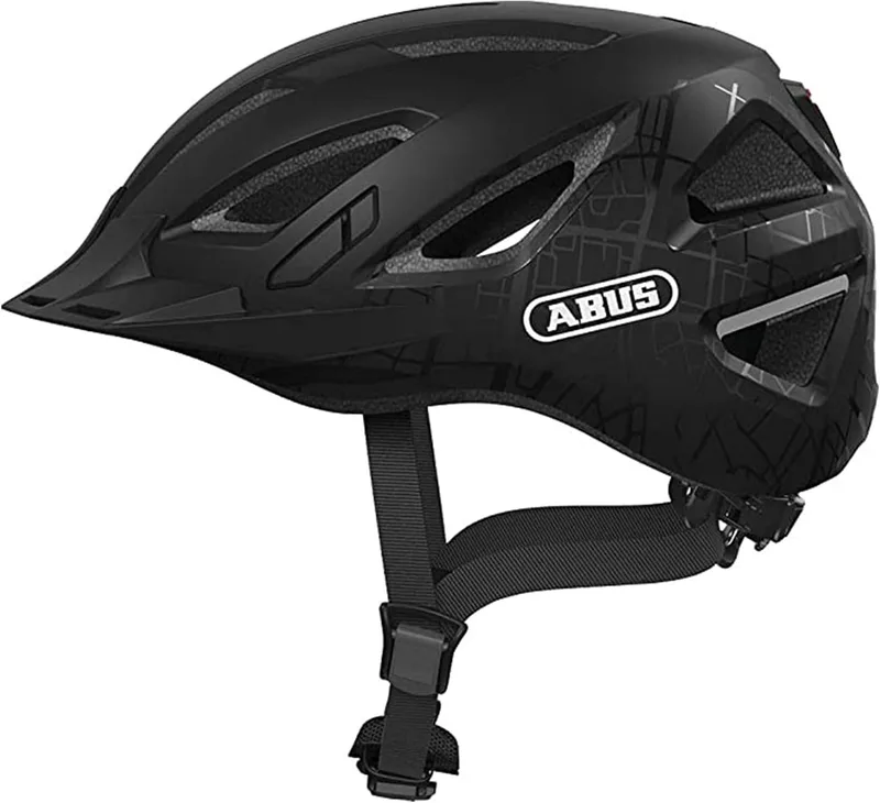 ABUS ▫️ Urban-I 3.0 - Capacete moderno de bicicleta urbana com luz traseira para deslocações na cidade - Para homem e mulher