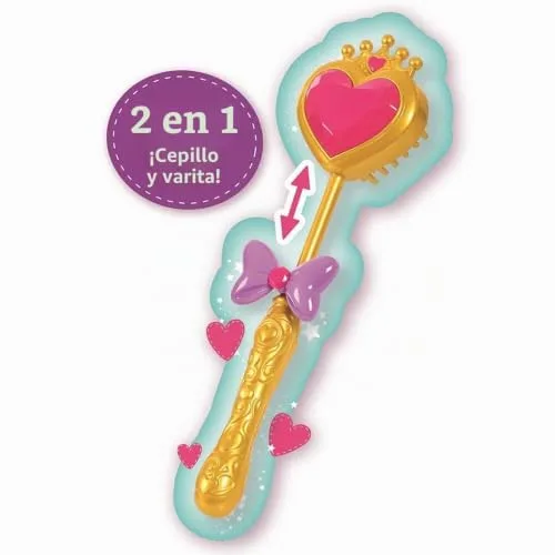 Famosa ▫️ Conjunto de Aventuras Love Diana, Conjunto de Brinquedos Infantis, Mochila Rosa com Purpurina e Acessórios: Autocolantes, Escova de Cabelo - Varinha, Móbil de Brinquedo, Mapa, esmaltes e um Charm (LVE05000) 3