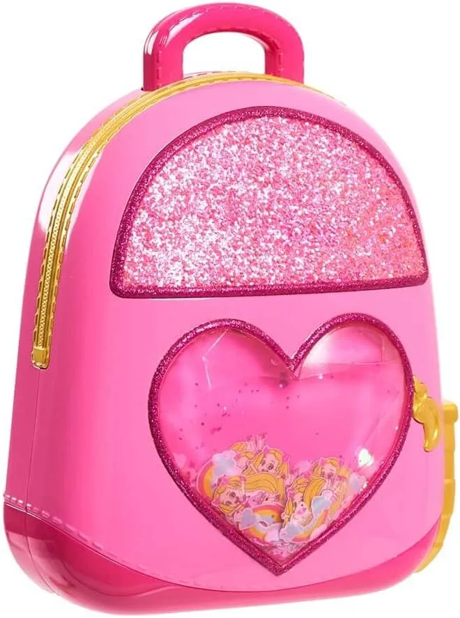 Famosa ▫️ Conjunto de Aventuras Love Diana, Conjunto de Brinquedos Infantis, Mochila Rosa com Purpurina e Acessórios: Autocolantes, Escova de Cabelo - Varinha, Móbil de Brinquedo, Mapa, esmaltes e um Charm (LVE05000)