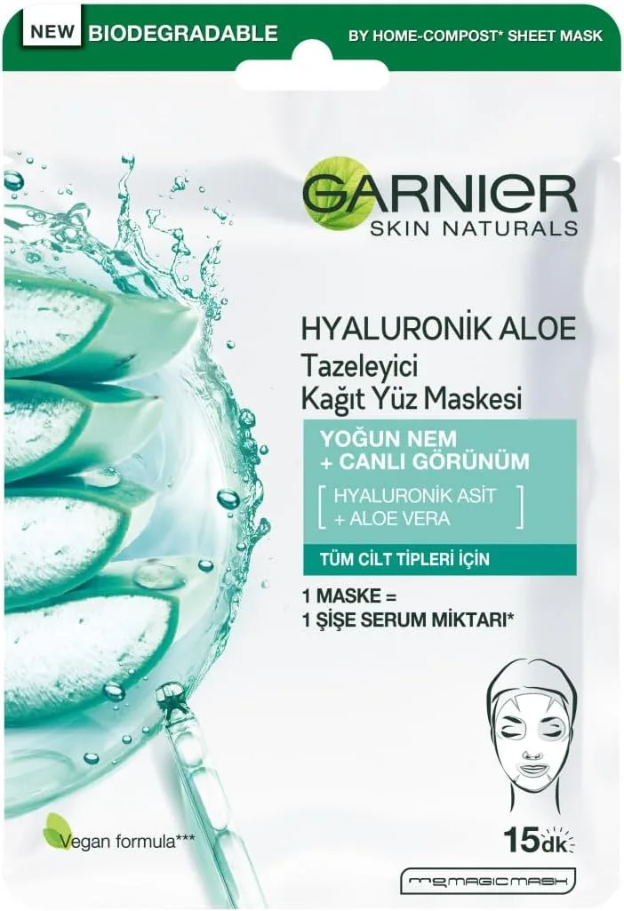 Garnier ▫️ RENO EE T.MASK HYAL ALOE HYAL SA32G