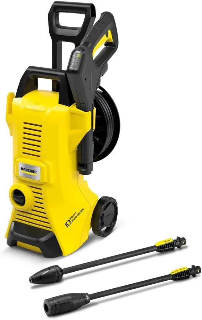 KÄRCHER ▫️ 1.602-750.0 Aparelho de limpeza de alta pressão K 3 Premium Power Controlo inteligente, compatível com a aplicação, eficaz contra a sujidade diária, 120 bar
