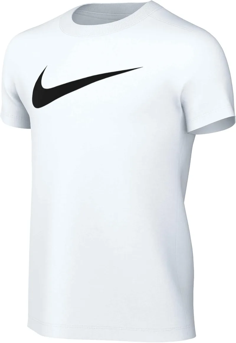 NIKE ▫️ CW6941-100 e NK DF PARK20 SS T-shirt HBR Unissexo Branca/(Preta) Tamanho XS