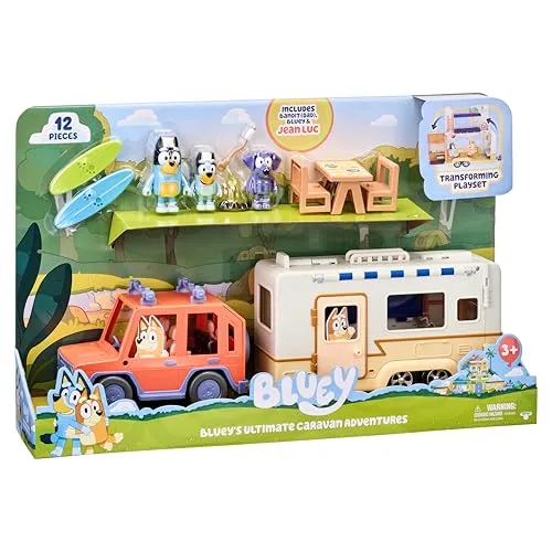 Bluey ▫️ Conjunto de brinquedos «Caravana» com figuras de 6,3-7,6 cm 2