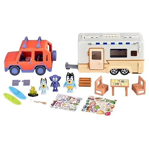 Bluey ▫️ Conjunto de brinquedos «Caravana» com figuras de 6,3-7,6 cm 4