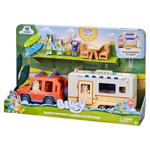Bluey ▫️ Conjunto de brinquedos «Caravana» com figuras de 6,3-7,6 cm 6