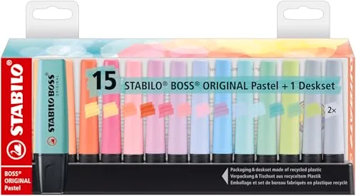 STABILO ▫️ marcador - BOSS ORIGINAL Pastel 2