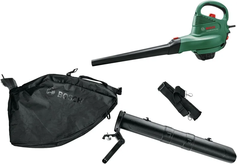 Bosch ▫️ Aspirador e soprador de folhas elétrico UniversalGardenTidy 3000
