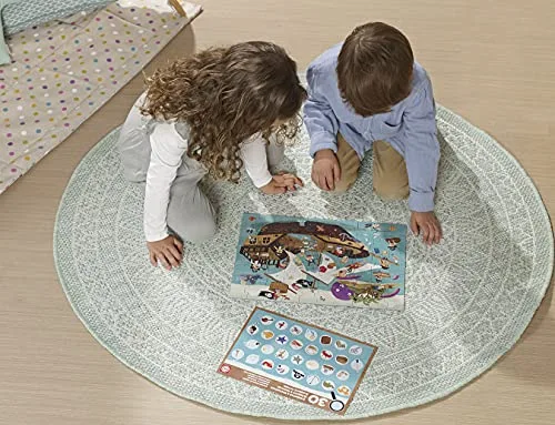 Educa ▫️ Detetives Piratas, Puzzle Infantil de 50 peças, Monta-o e procura os objetos escondidos, a partir dos 4 anos (18896) 4