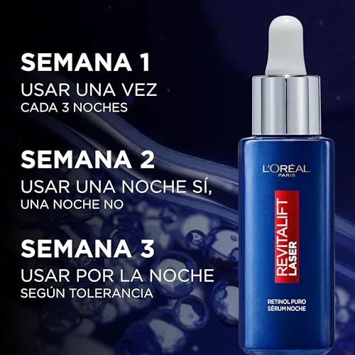 L'Oreal Paris ▫️ L'Oréal Paris Revitalift Laser Sérum de Noite N.º 1 com Retinol Puro, 30 ml 4