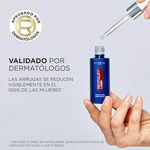 L'Oreal Paris ▫️ L'Oréal Paris Revitalift Laser Sérum de Noite N.º 1 com Retinol Puro, 30 ml 5