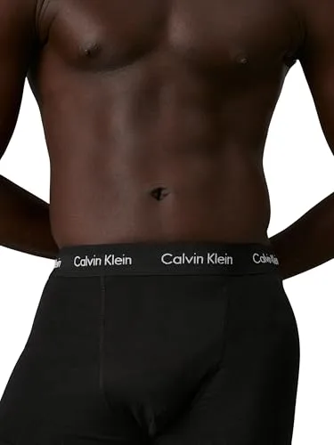 Calvin Klein ▫️ Cuecas boxer, embalagem de 5 peças para homem, com logótipo na cintura 4