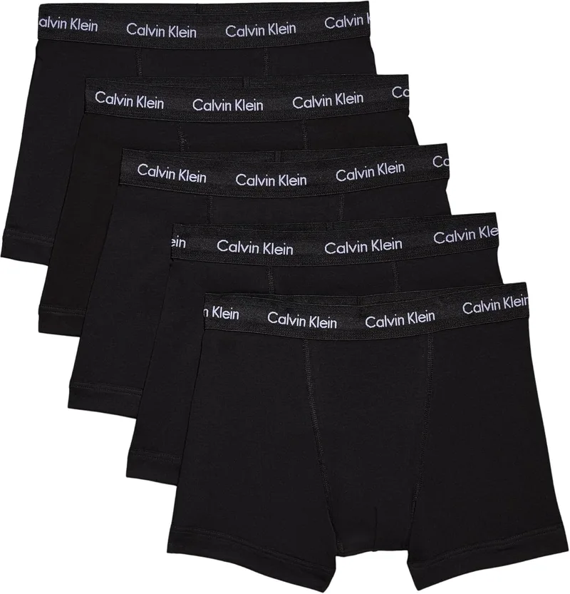 Calvin Klein ▫️ 5 Packs de cuecas boxer para homem Roupa interior