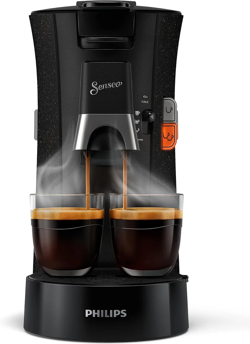 PHILIPS ▫️ Domestic Appliances CSA240/20 Máquina de café em cápsulas, Cor Preto Eco