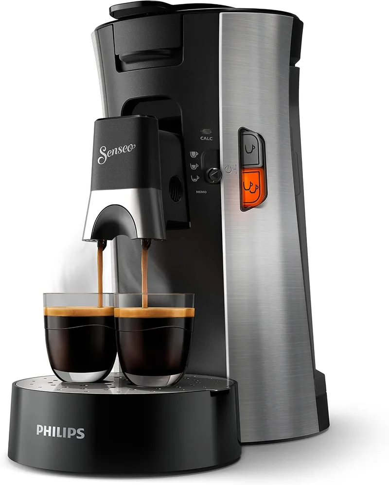 PHILIPS ▫️ Domestic Appliances CSA250/10 Máquina de café de cápsulas, cor aço