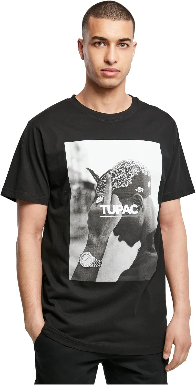 Mister Tee ▫️ Camiseta para homem 2Pac F*CK The World