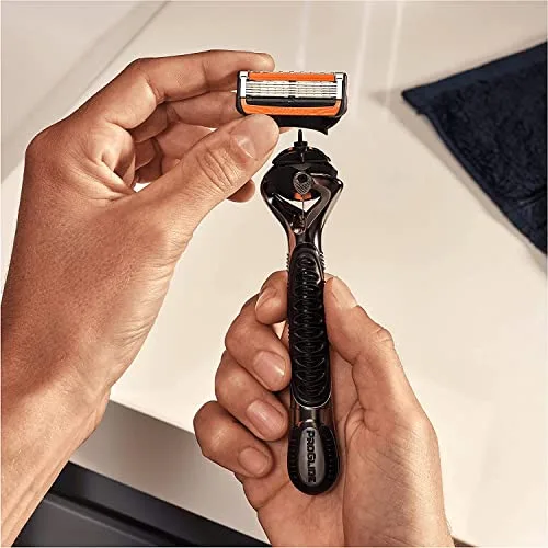 Gillette ▫️ ProGlide Power Lâminas de barbear para homem, embalagem com 4 lâminas de substituição () 5