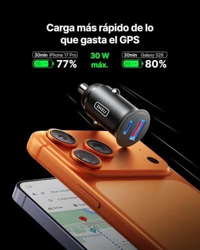 INIU ▫️ Carregador para carro de 60 W, carregador rápido para automóvel, acessórios 2