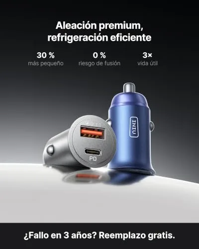 INIU ▫️ Carregador para carro de 60 W, carregador rápido para automóvel, acessórios 3