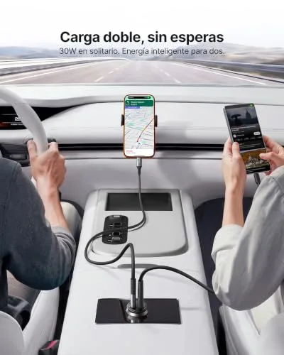 INIU ▫️ Carregador para carro de 60 W, carregador rápido para automóvel, acessórios 4